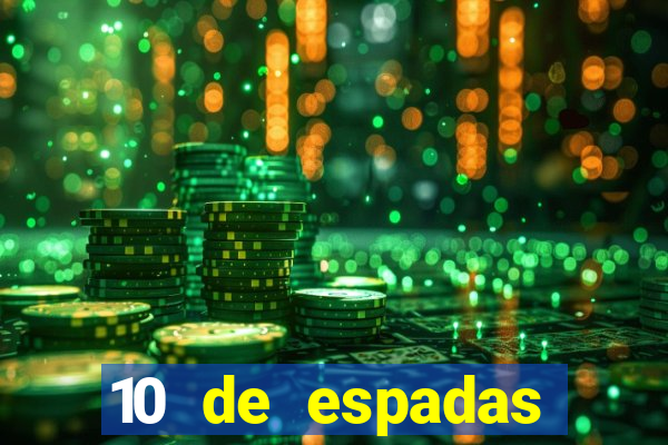 10 de espadas tarot amor